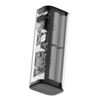 باوربانك شاحن متنقل شفاف بورولوجي 24000 مللي أمبير