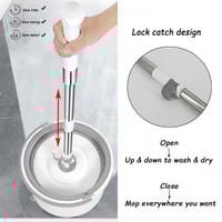 ممسحة الارضيات الذكية بالياف المايكروفايبر