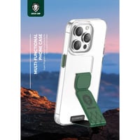 حافظة شفافة من سلسلة قرين لايون 9 متوافقة مع ايفون...