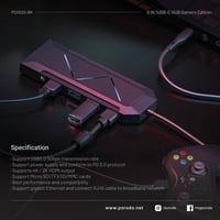 موزع متعدد المنافذ للقيمنق بورودو Universal 9 in 1...