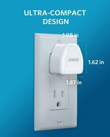 شاحن جداري أنكر نانو باور بورت بقوة 20 واط بمنفذ ت...