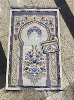 سجادة صلاة تركي مع حقيبة