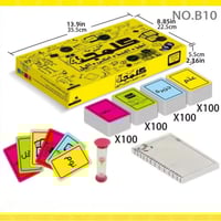 لعبة كلمجة 4 لعبة ورقية جماعية - لعبة كلمات وتفكير