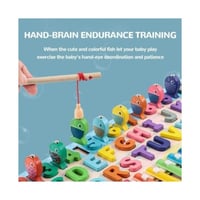 لعبة خشبية تعليمية 6 في 1