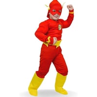 لعبة شخصية تنكرية فلاش عضلات