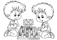 كتيب نشاطات الشطرنج للأطفال -نسخة مطبوعة