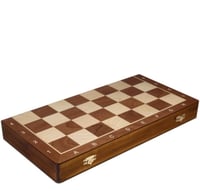 لوح شطرنج خشبي احترافي قابل للطي