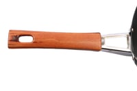 مقلاة قلي ياباني يد خشب مقاس 24cm