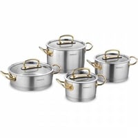 طقم كوركماز برولاين 8 قطع ذهبي