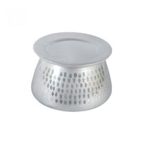 قدر جريش معدن بغطاء