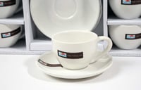 طقم أكواب قهوة اسبريسو بورسلان 12 قطعة