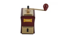 طاحونة قهوة يدوي مصنوعة من مادة النحاس