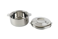 حافظة طعام استيل هندي مقاس 7.5لتر