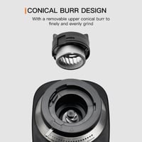 مطحنة قهوة احترافية Sboly – 19 إعداد طحن | شفرات م...