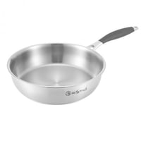 مقلاة زيبرا استيل بمقبض سيليكون مقاس 24