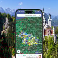 خريطة الجنوب الألماني السياحية 2026 ©