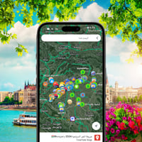 خريطة المجر السياحية 2026 ©