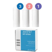 طقم تغيير فلاتر برافكو موديل 15 المراحل (1,2,3) لب...