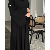 عباية نص كلوش كم فرنسي