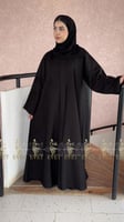 عباية كتاليا الأناقة فاحم
