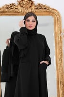 عباية كريب سحاب مخفي