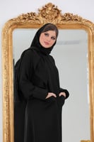 عباية كريب سحاب مخفي