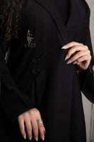 عباية خيال رسمي بأزرار