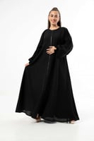 عباية نواعم سحاب كم مزموم