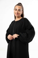 عباية نواعم سحاب كم مزموم