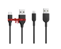 انكر - سلك يو اس بي لاتيننق + يو اس بي مايكرو هدية