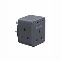 راف باور - شاحن جداري بقوة 45 واط بثلاث منافذ طاقة...