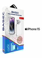 بيسك - بكج حماية ايفون 15 المتكامل الحماية الاساسي...