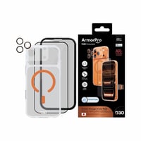 ارمر برو - بكج D3O ايفون 17 برو / برو ماكس أبيض 4...