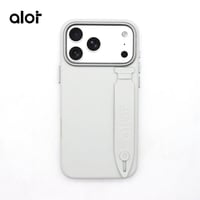 ألوت - كفر alot لايفون17 برو جلد MagSafe بمسكة و إ...