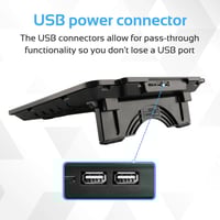 بروميت - حامل كمبيوتر محمول مزود بمروحتين صامتتين...