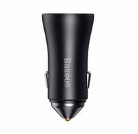 بيسوس - شاحن سيارة بمنفذين تايب سي بقوة 40 واط - ا...