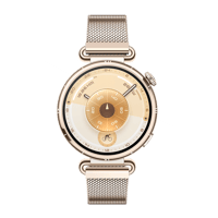 هواوي - ساعة GT6 مقاس 41 مم، سوار حديد ذهبي