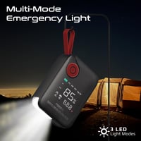 بروميت - جهاز طوارئ 4 في 1 لتشغيل السيارات بقوة 80...