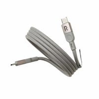 راف باور - كيبل شحن قماشي تايب سي مغناطيسي الى تاي...