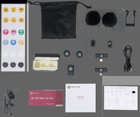 هوليلاند - مجموعة ميكروفون لارك M2 لاسلكي لافاليير...