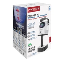 بروميت - جهاز عرض 4K Ultra HD بتقنية LCD، سطوع 250...