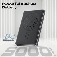 بروميت - بطارية متنقلة صغيرة بسعة 5000 مللي أمبير،...