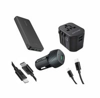 راف باور - بكج السفر بطارية 10000 ملي امبير + فيش...