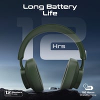 بروميت - سماعات رأس لاسلكية استيريو بجودة صوت عالي...