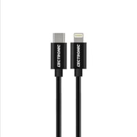 ليكترونك - كيبل بي دي ايفون معدني مقاوم للقطع بطول...