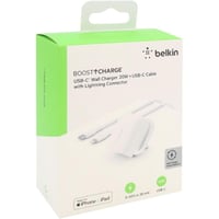 بيلكن - باندل شاحن جداري بقوة 30 واط مع كيبل بي دي...