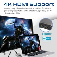 بروميت - محول USB-C عالي الوضوح بدقة 4K إلى ®HDMI...