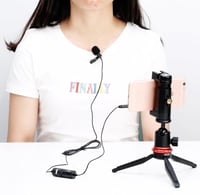 ميكروفون لافيلير قابل للتعليق من بويا للهواتف الذك...