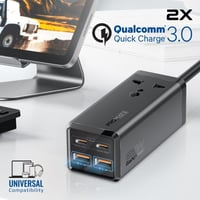 بروميت - موزع طاقة 65 واط بتقنية GaNFast متعدد الم...