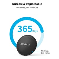 أداة تعقب موماكس بين تاج - أبيض